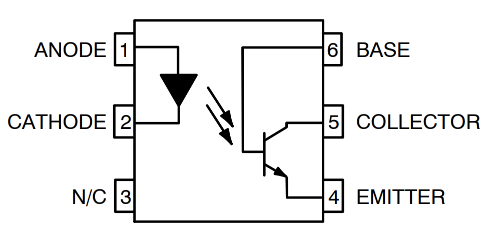 4N25 Pinout